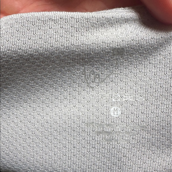 Serenity Plunge Longline Tank in Light Grey - Picture 3 of 5